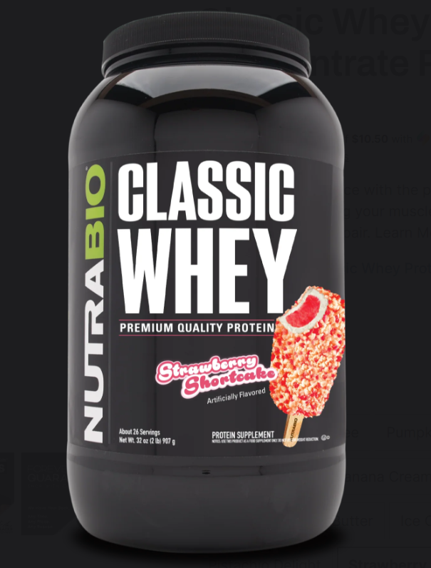 NutraBio Classic Whey