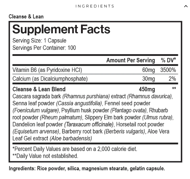 Cleanse and Lean