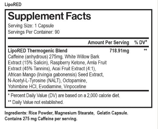Lipo Red (90 Capsules)