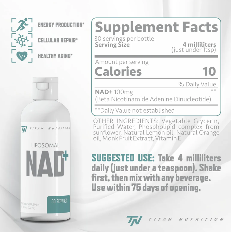 Titan NAD+ (Liposomal)