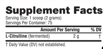 NutraBio L-Citrulline