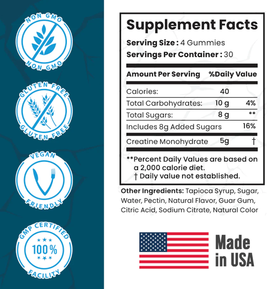 Smash Creatine Gummies