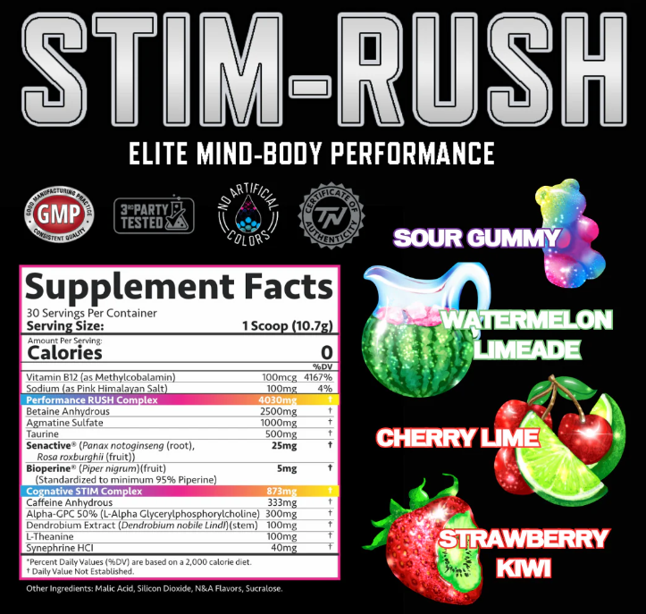 Titan Nutrition Stim-Rush