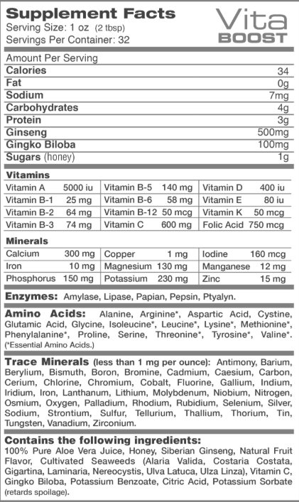 Vita Boost Liquid Vitamin