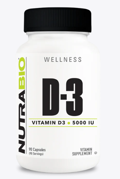 NutraBio D3 5000iu