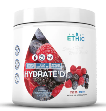 Sweat Ethic Hydrated Electrolytes (60 Servings)