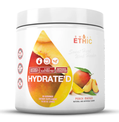 Sweat Ethic Hydrated Electrolytes (60 Servings)