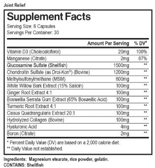 Max Joint Relief 2.0 180 Caps