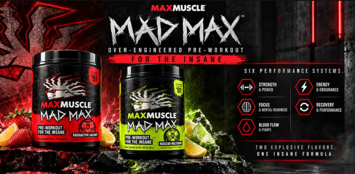 MAD MAX Over-Engineered Pre-Workout