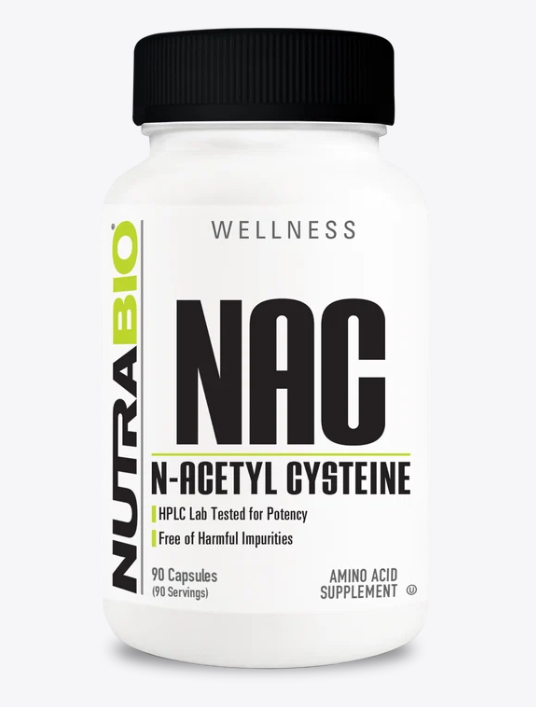 NutraBio NAC Capsules
