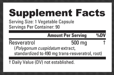 NutraBio Resveratrol