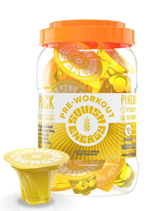Squish Energy Pre Workout Jello Shots