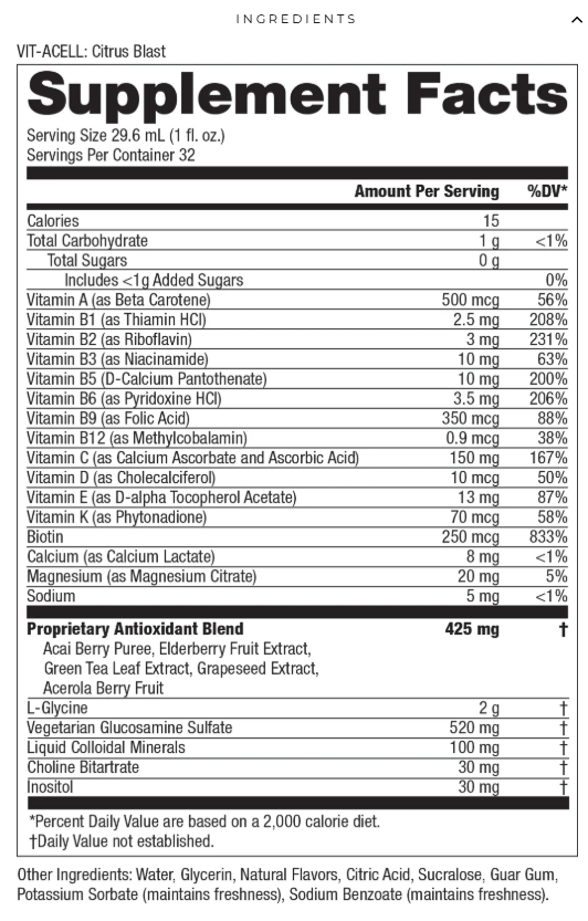 Vit-acell Liquid Vitamin